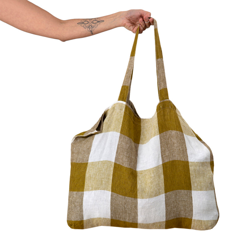 Bolso lino Palma Citrus