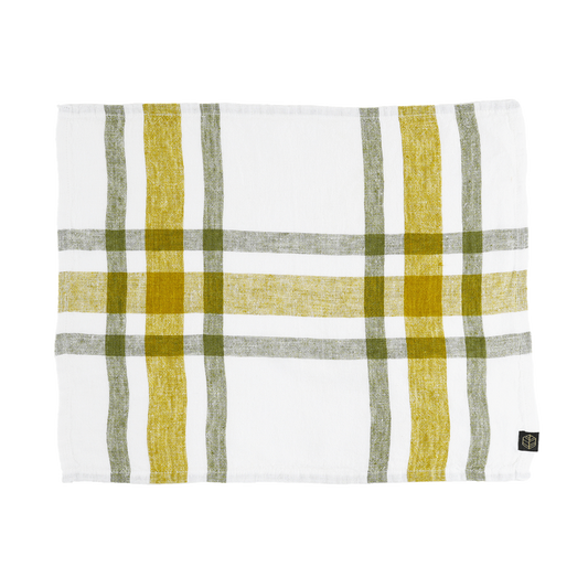 Set 6 Individuales Lino Capri Citrus