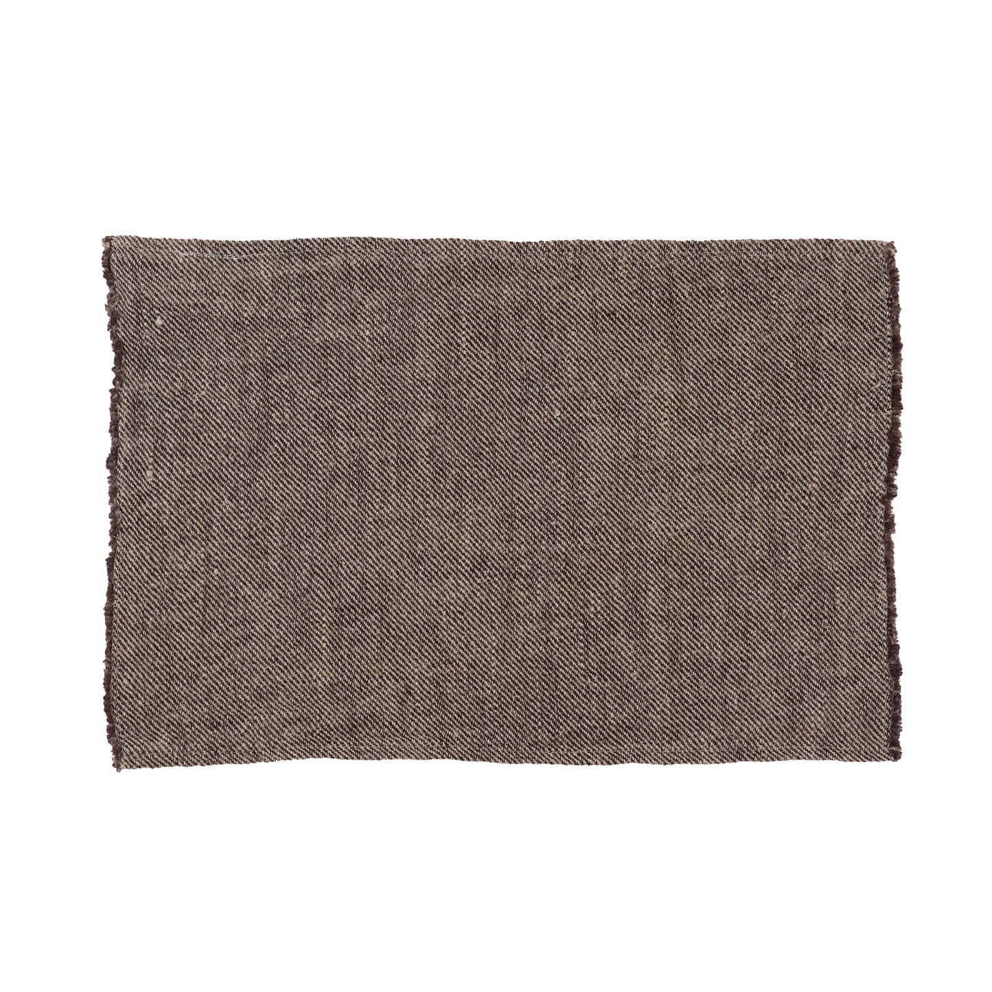 Set 6 Individuales Lino Cuba Charbon