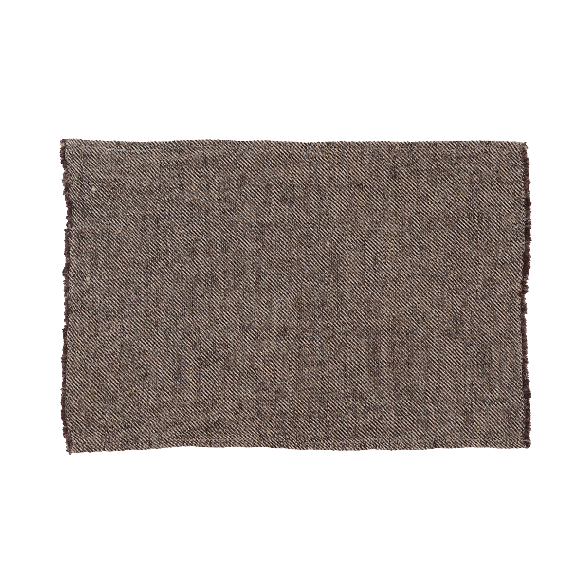 Set 6 Individuales Lino Cuba Charbon