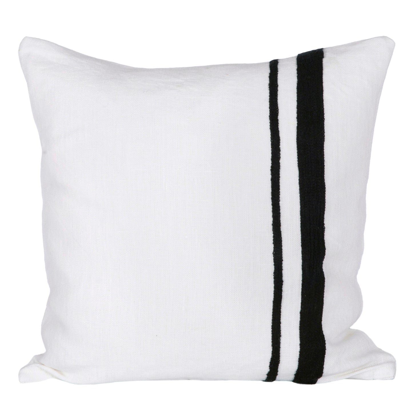 Funda Cojín Lino Malaga Noir 45x45 cm