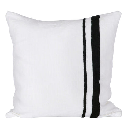 Funda Cojín Lino Malaga Noir 45x45 cm
