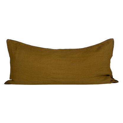 Funda Cojín Lino Mansa Bronze 55x110 cm