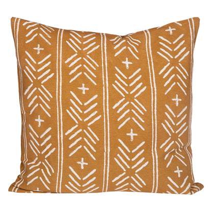 Funda Cojín Algodón Mud Mustard Nº4 60x60 cm