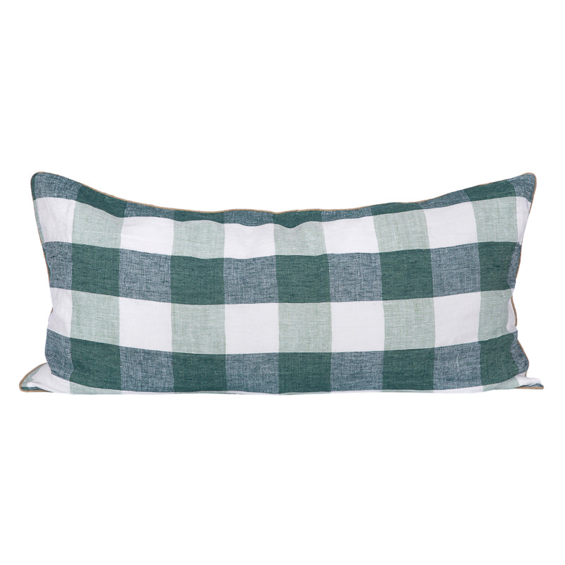 Funda Cojín Lino Palma Celadon 55x110 cm