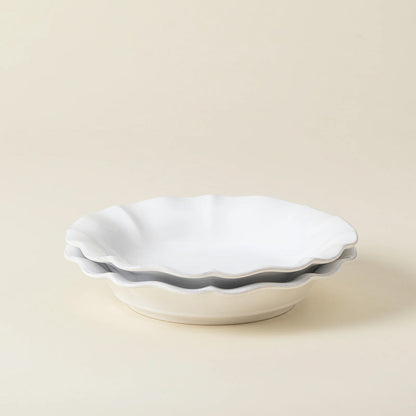 Set 6 Bowl Sopa/Pasta ROSA 23 cm Blanco