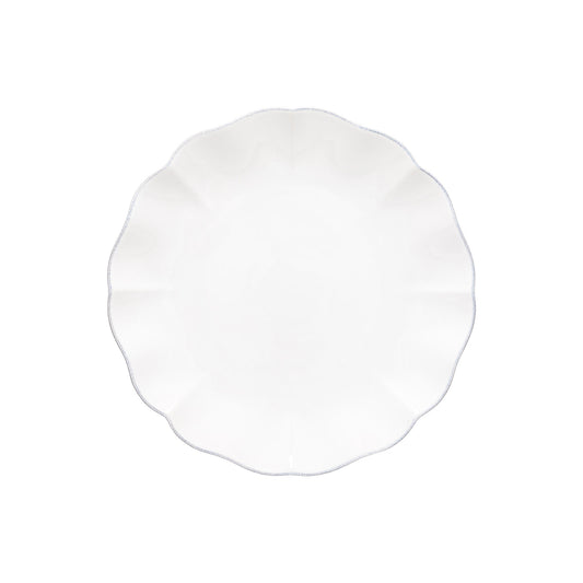 Set 6  Platos Grandes ROSA 28 cm Blanco