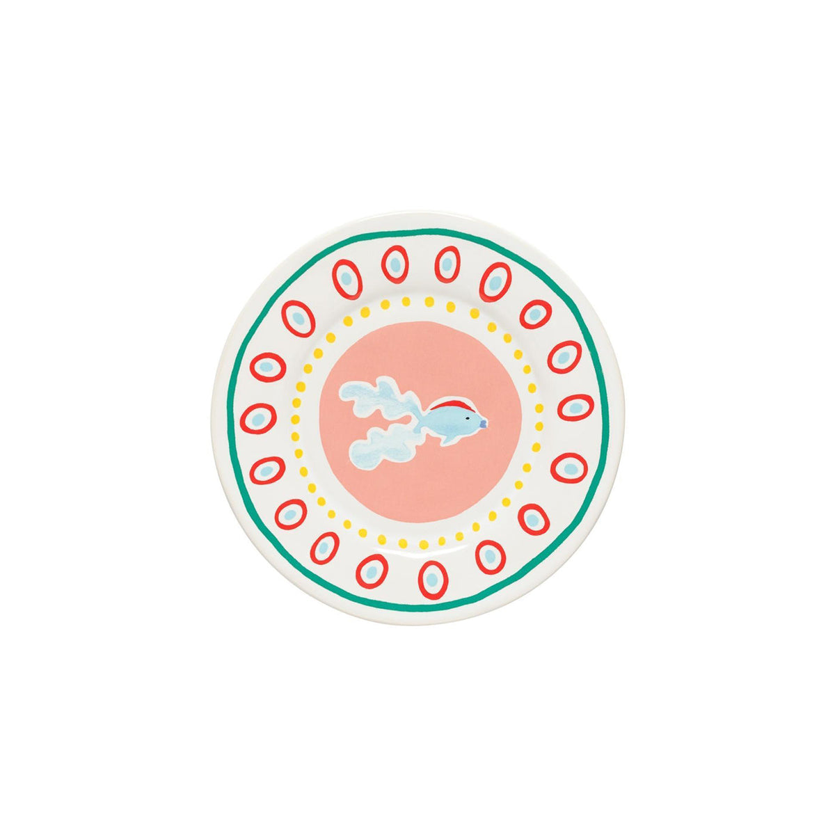 Salad/Dessert plate 22 cm, SUMMER BLISS, Guppy