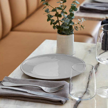6 Platos Ensalada/Postre Friso Gris 22 cm