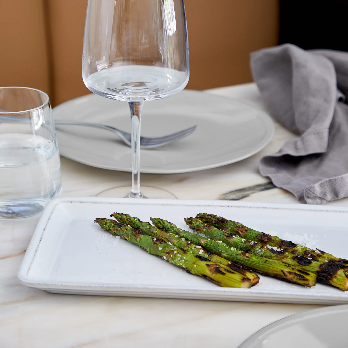 Plato Rectangular Friso 31 cm