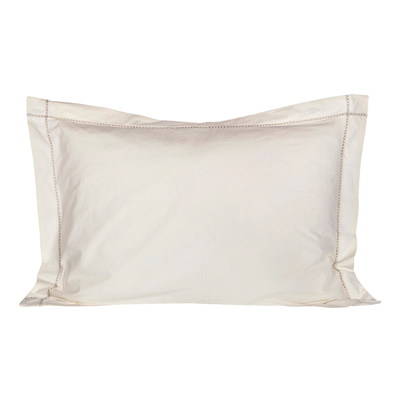 Funda Almohada Percal Tanger Broken White