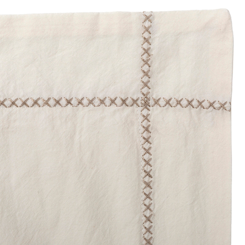 Funda Almohada Percal Tanger Broken White