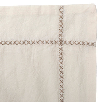 Funda Almohada Percal Tanger Broken White