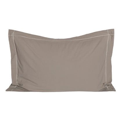 Funda Almohada Percal Tanger Grey