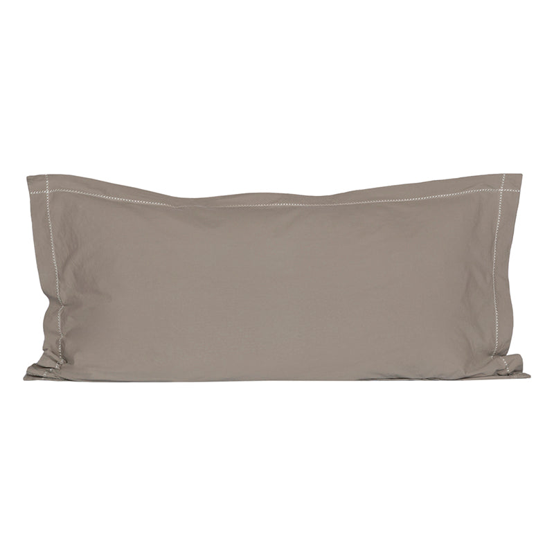 Funda Cojín Percal Tanger Grey 55x110 cm