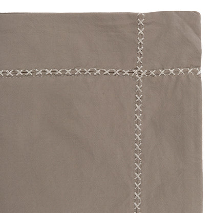 Funda Cojín Percal Tanger Grey 55x110 cm
