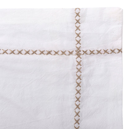 Funda Almohada Percal Tanger White