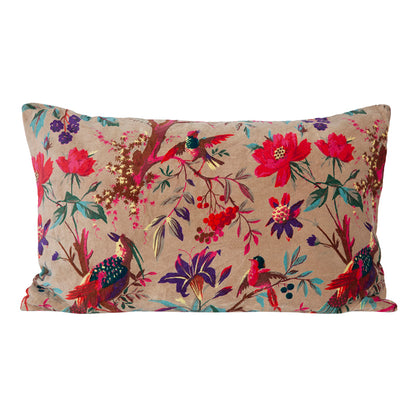 Funda Cojín Velvet Birdy Lin 40x60 cm