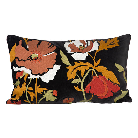 Funda Velvet Bristol Noir 40x60 cm