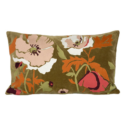 Funda Velvet Bristol Olive 40x60 cm