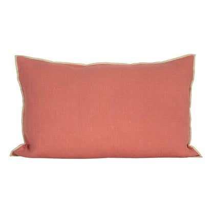 Funda Cojín Lino Chennai Bois de Rose 40x60 cm