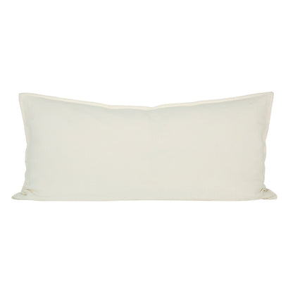 Funda Cojín Lino Cergy Marfil/Natural 55x110 cm