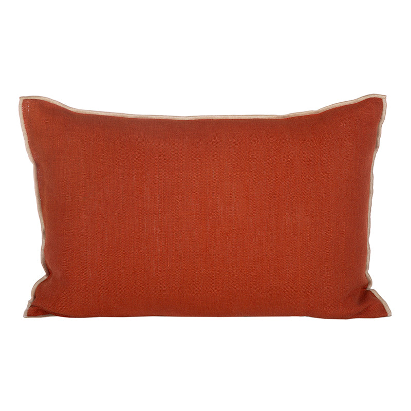 Funda Cojín Lino Chennai Brick 40x60 cm
