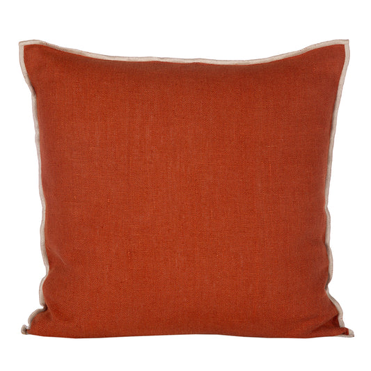 Funda Cojín Lino Chennai Brick 45x45 cm