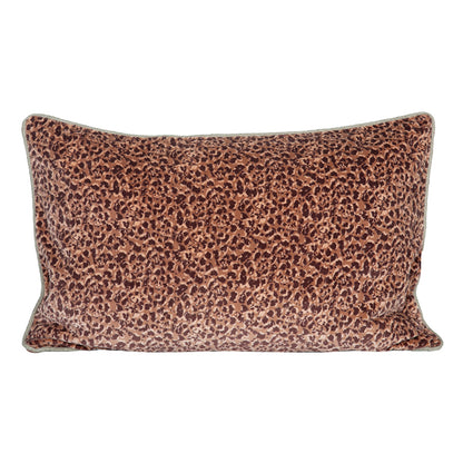 Funda Velvet Estampado Gairo Mocaccino 40x60 cm