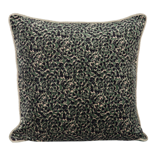 Funda Velvet Estampado Gairo Jardin 45x45 cm