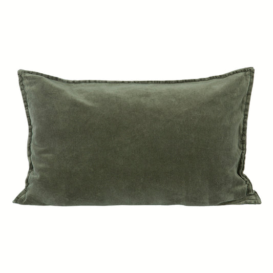 Funda Cojín Velvet Manhattan Kaki 40x60 cm
