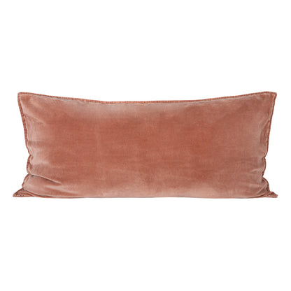 Funda Cojín Velvet Manhattan Mocaccino 55x110 cm