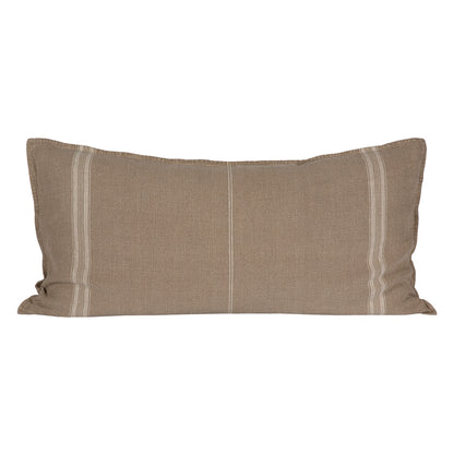 Funda Cojín Metz Natural/Marfil 55x110 cm