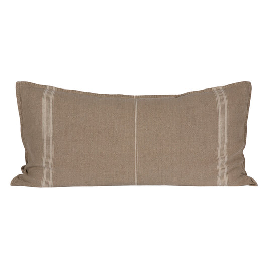 Funda Cojín Metz Natural/Marfil 55x110 cm
