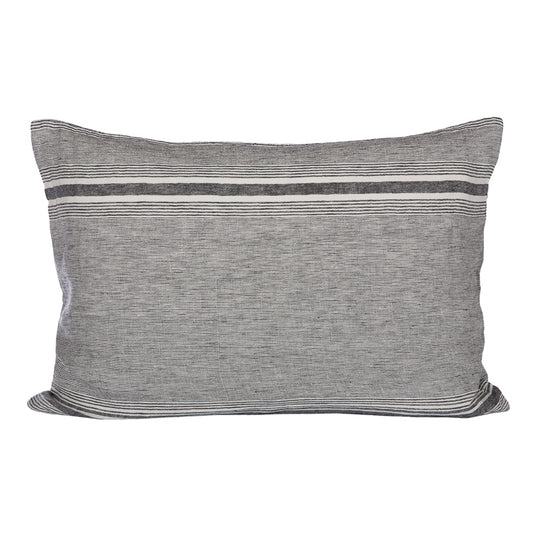 Funda Cojín Nantes Marfil/Negro 50x70 cm