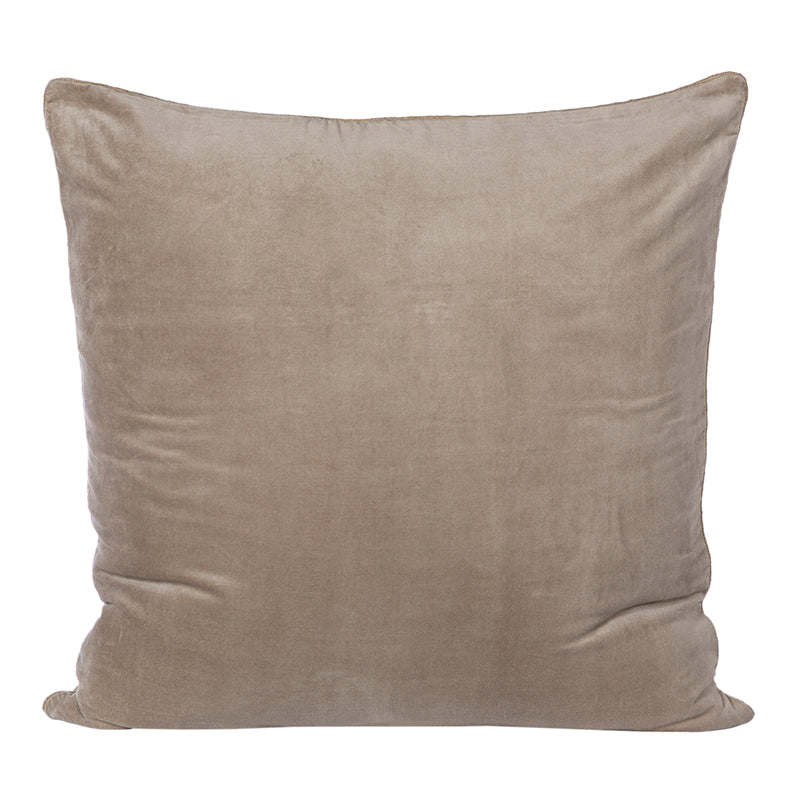 Funda Cojín Velvet New Delhi Craie 80x80 cm