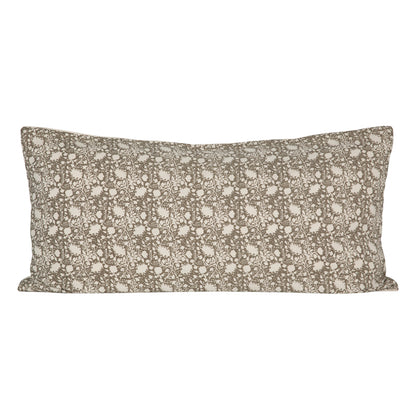Funda Cojín Lino Nimes Marfil/Natural 55x110 cm
