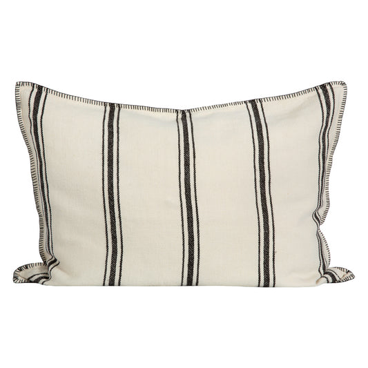 Funda Cojín Niza Marfil/Negro 50x70 cm