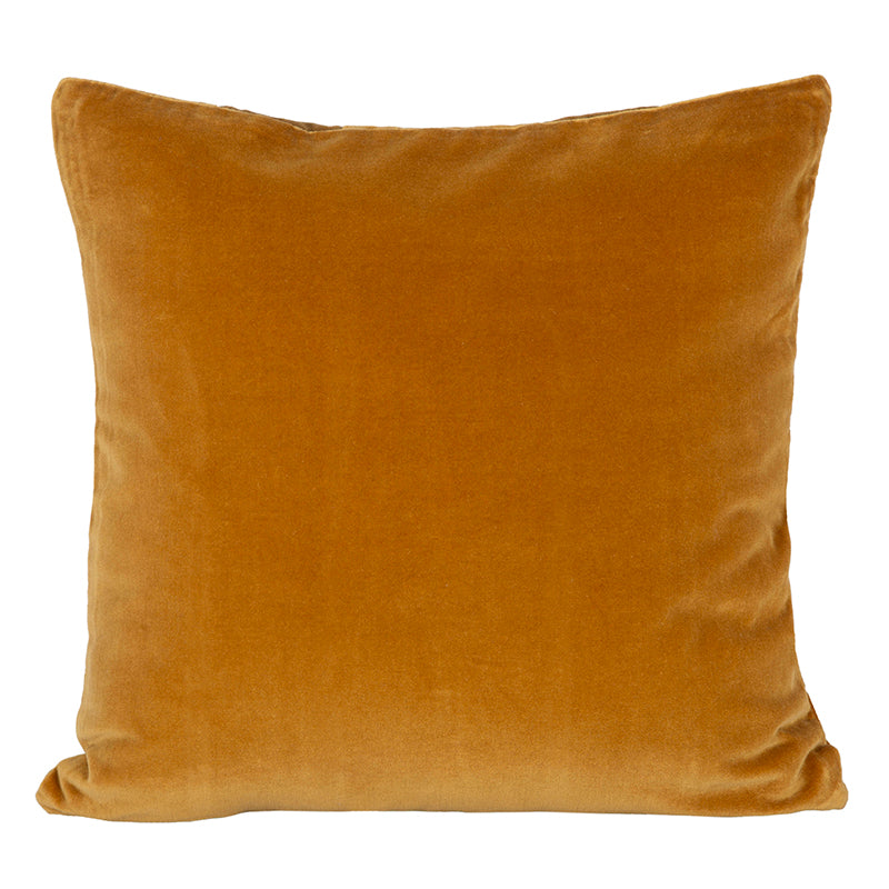Funda Cojín Velvet Rio Gold 45x45 cm