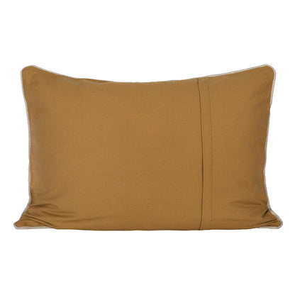 Funda Cojin Lino Estampado Sienne Gold 50x70 cm