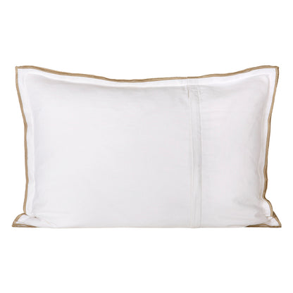 Funda Cojín Lino Seoni Blanc 50x70 cm