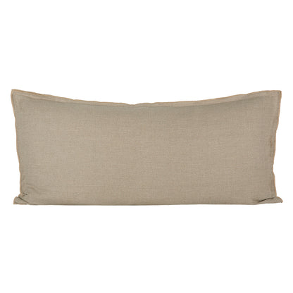 Funda Cojín Lino Seoni Naturel 55x110 cm