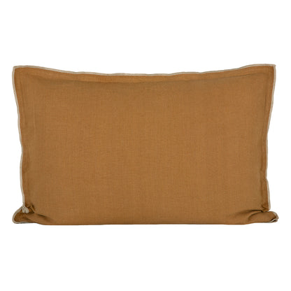 Funda Cojín Lino Seoni Tabac 50x70 cm