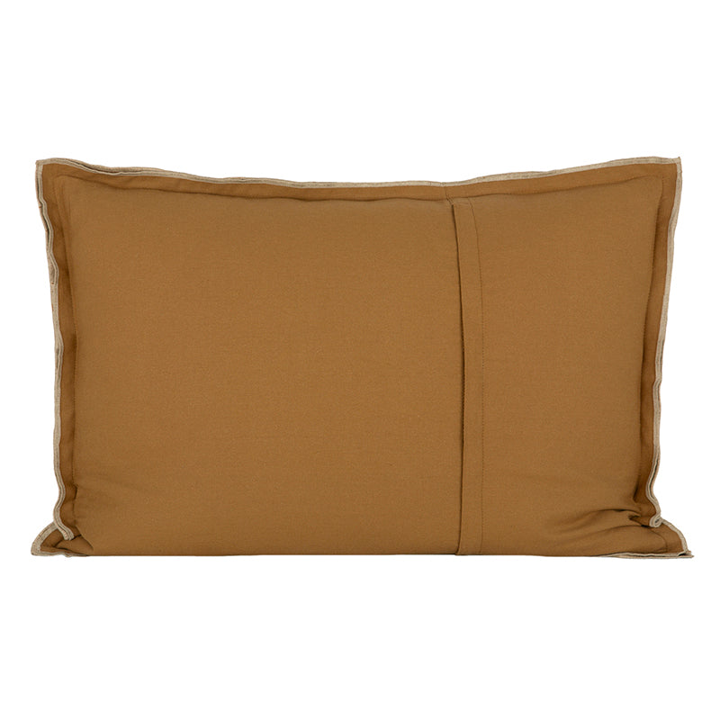Funda Cojín Lino Seoni Tabac 50x70 cm