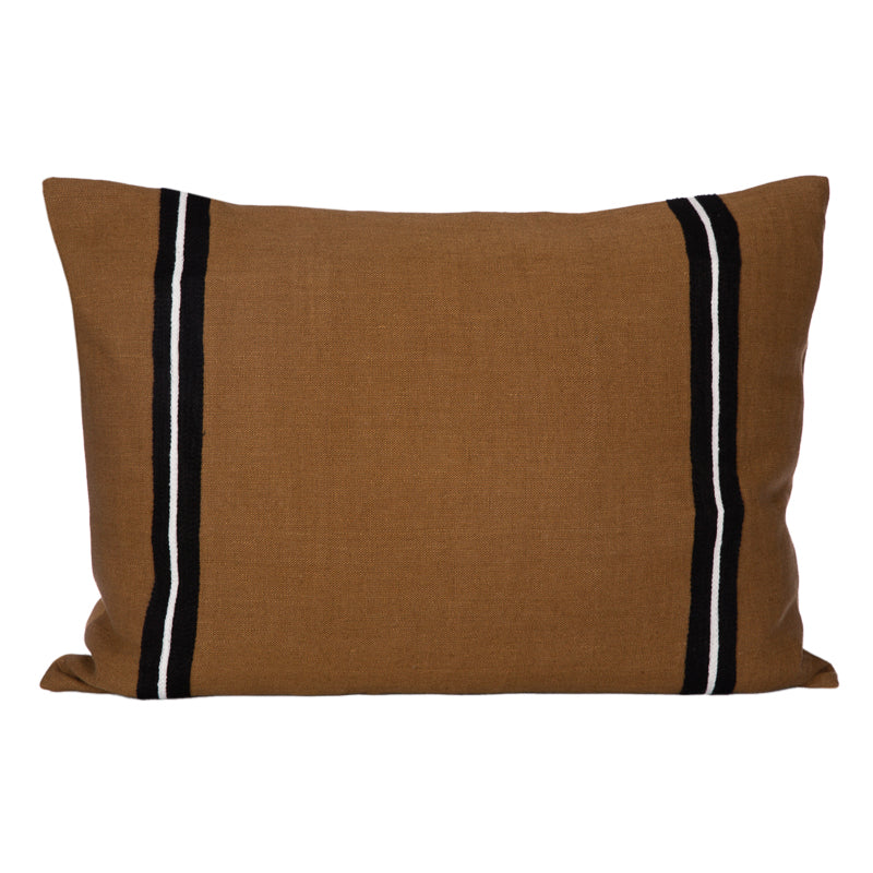 Funda Cojín Lino Bordado Skagen Gold 50x70 cm