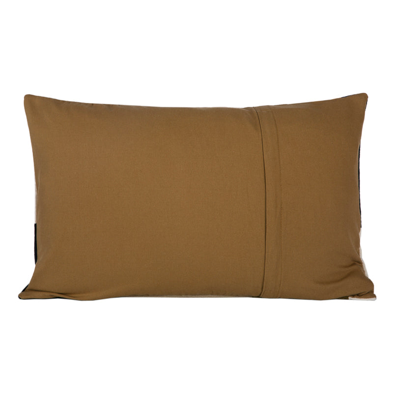 Funda Cojín Algodón Bordado Tamba Gold 40x60 cm