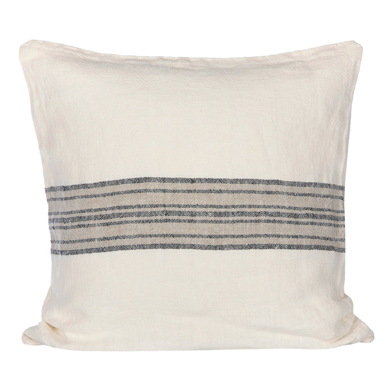 Funda Cojín Orleans Marfil/Natural/Negro 45x45