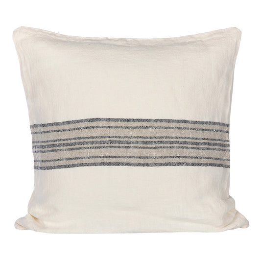 Funda Cojín Orleans Marfil/Natural/Negro 45x45