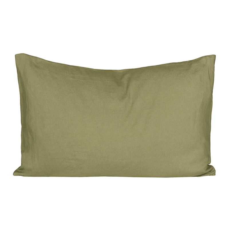Funda Almohada Lino Olive