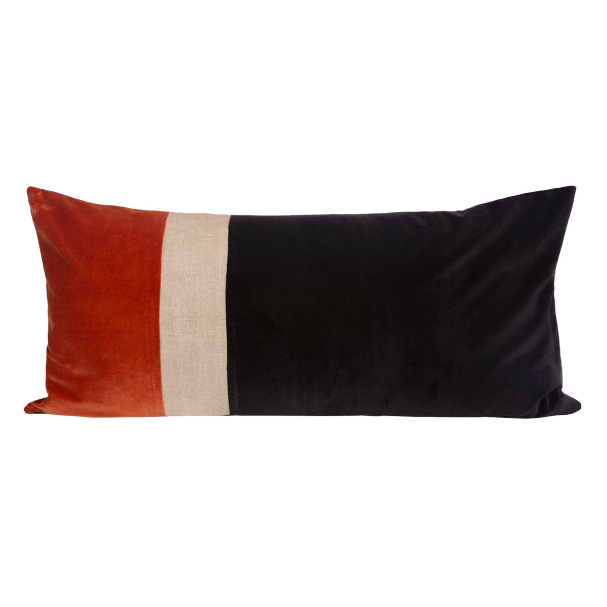 Funda Cojín Velvet Bundi Brick 55x110 cm